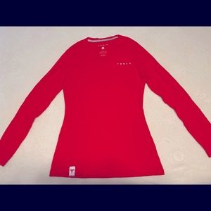 New Tesla Long Sleeved V Neck Tee